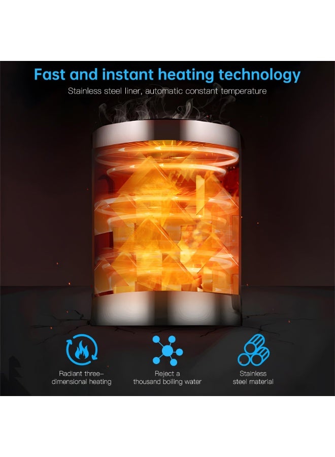 الحلم مبرد مياه علوي التحميل، سعة 5 جالون، 3 إعدادات لدرجة الحرارة، ساخن/بارد، وماء الغرفة، تصميم قابل للفصل، وتبديد ممتاز للحرارة، مناسب لغرف النوم، الاستوديو، المكتب، البقالة. - Image 3